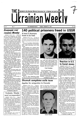 The Ukrainian Weekly 1987