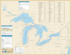 NOAA Great Lakes Charts Catalog Reference