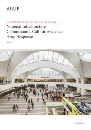 National Infrastructure Commission's Call for Evidence