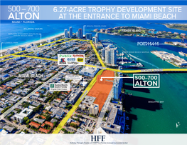 6.27-Acre Trophy Development Site at the Entrance to Miami Beach