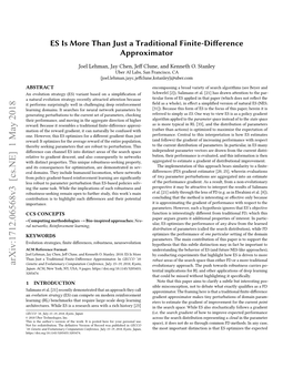 ES Is More Than Just a Traditional Finite-Difference Approximator