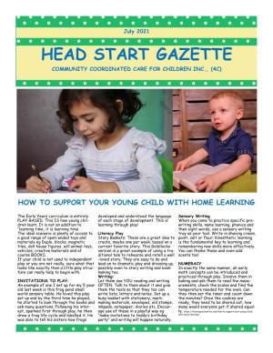 Head Start Gazette