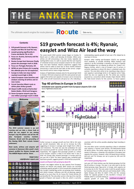 Ryanair, Easyjet and Wizz Air Lead the Way