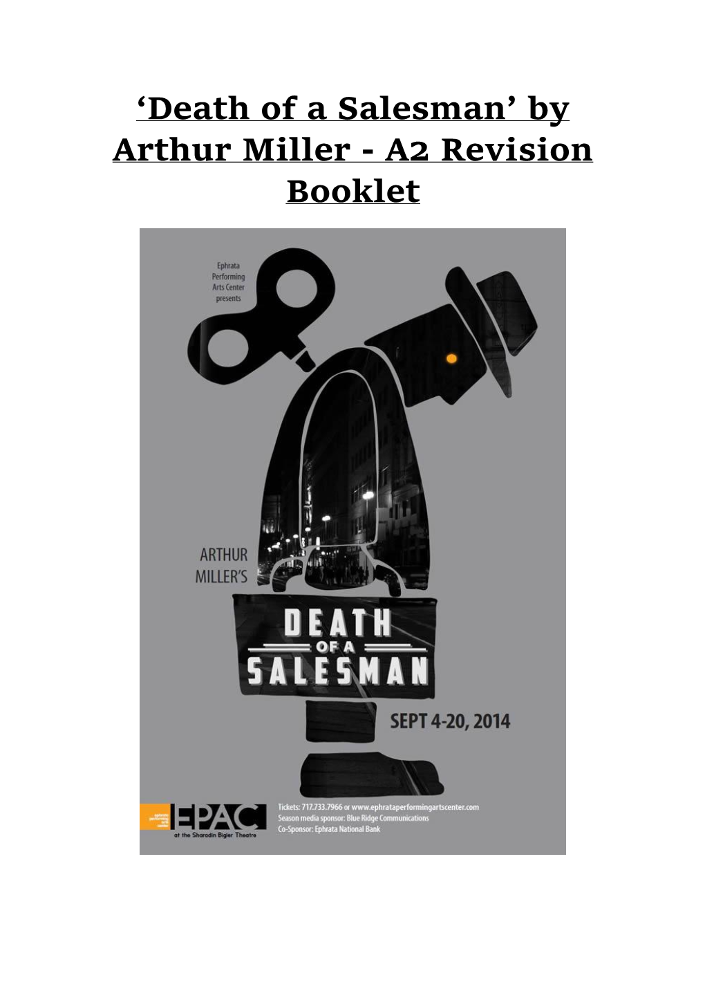 'Death of a Salesman' by Arthur Miller