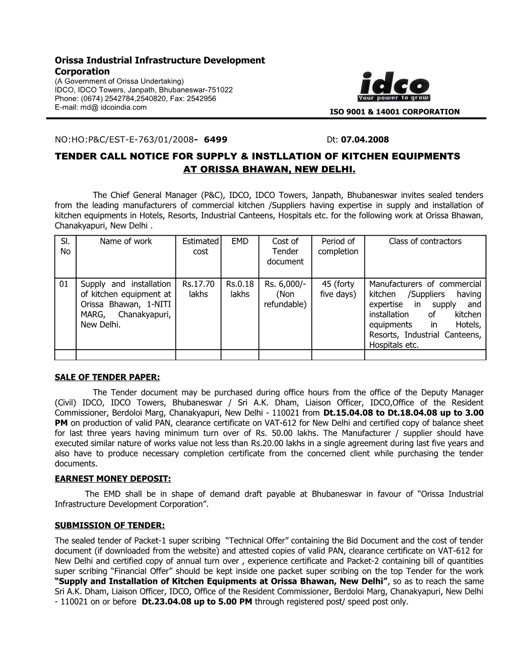 Orissa Industrial Infrastructure s1