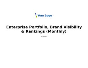 Enterprise Portfolio, Brand Visibility & Rankings