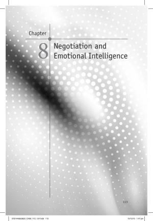 Negotiation and Emotional Intelligence