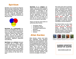 Spiritism Allan Kardec