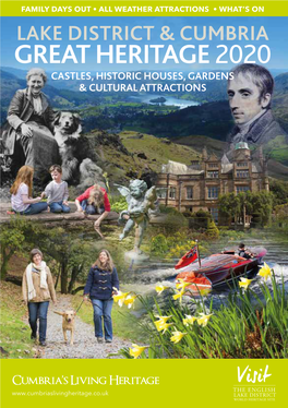 Great Heritage 2020 Castles, Historic Houses, Gardens & Cultural Attractions