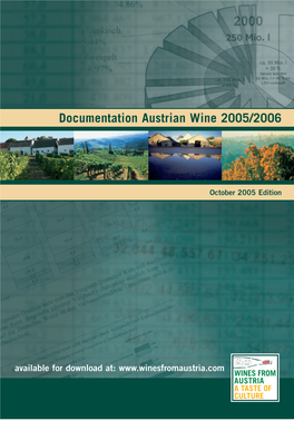 Austrian Wine Statistics Report 2005