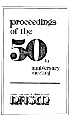Proceedings, the 50Th Annual Meeting, 1974
