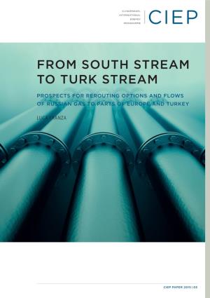 From South Stream to Turk Stream