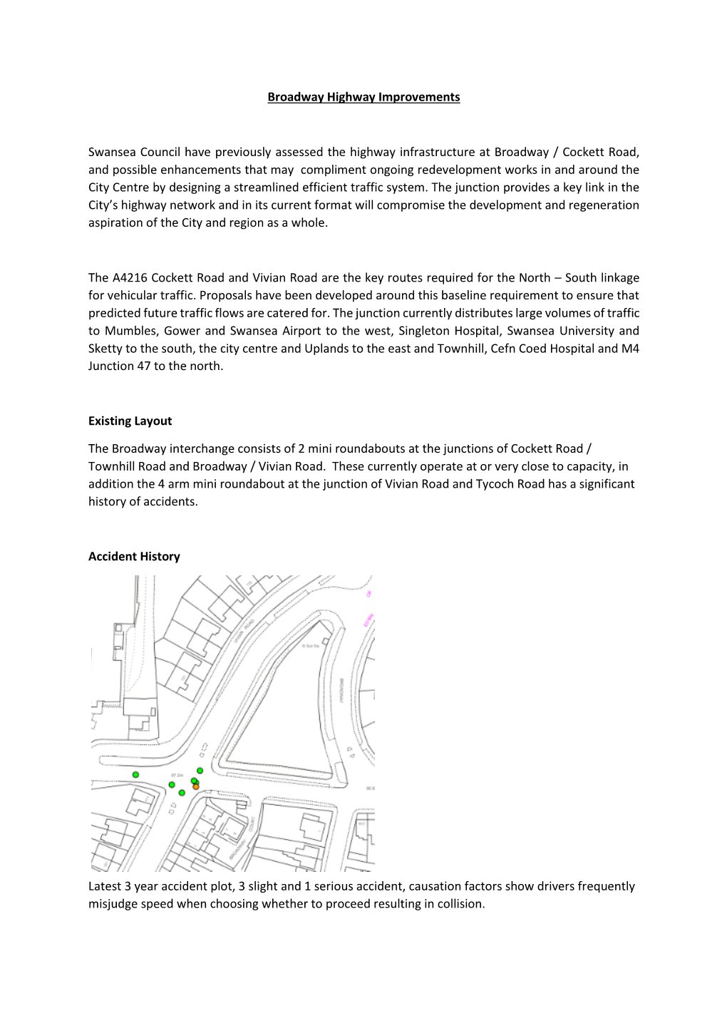 Broadway Briefing Note