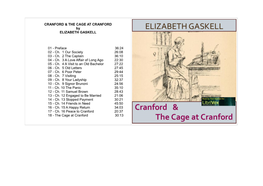 CRANFORD & the CAGE at CRANFORD by ELIZABETH