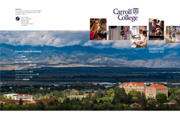 Carroll College Viewbook(Link Is External)