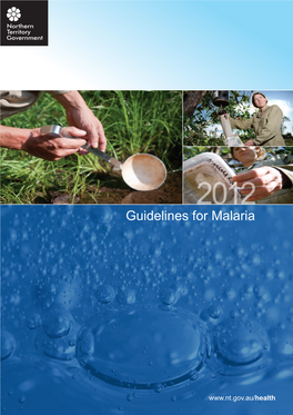 Guidelines for Malaria 2012.Pdf