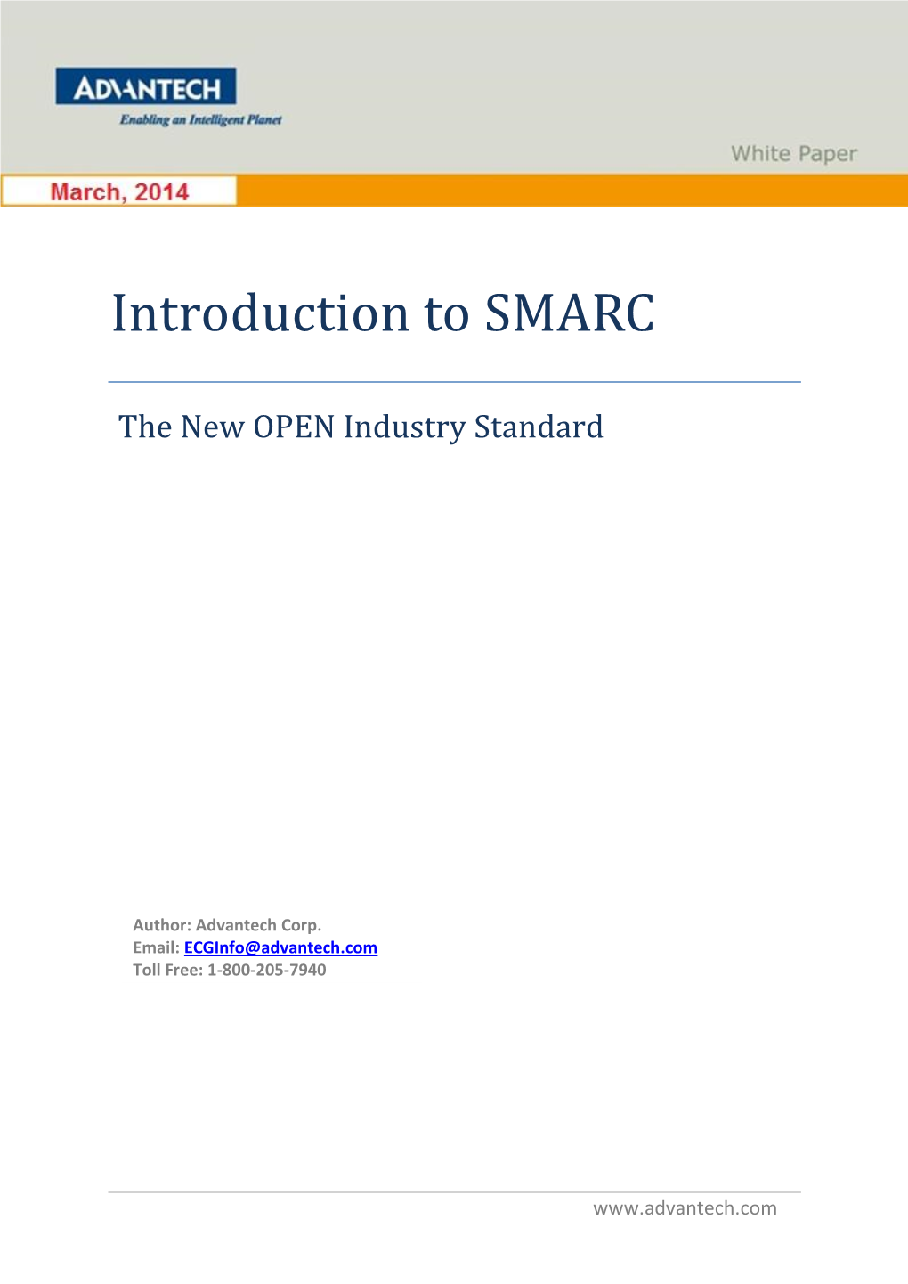 Introduction to SMARC