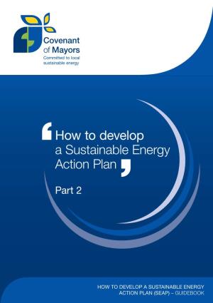 How to Develop a Sustainable Energy Action Plan