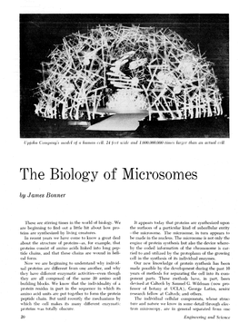 The Biology of Microsomes