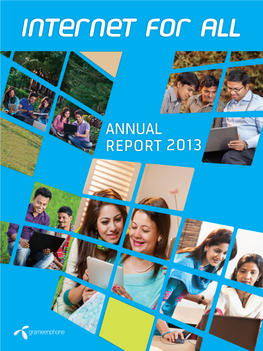 ANNUAL REPORT 2013 Internet for All