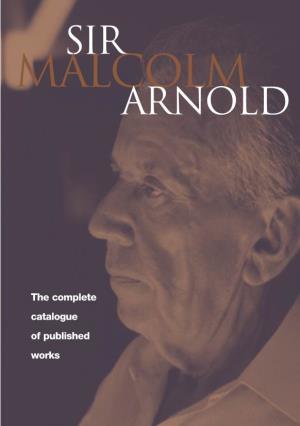 Malcolm Arnold Catalogue