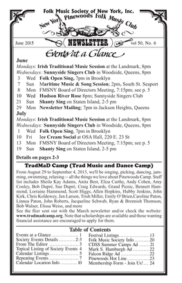 Trad Music and Dance Camp