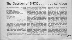 The Question of SNCC