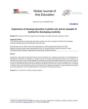 Global Journal of Arts Education
