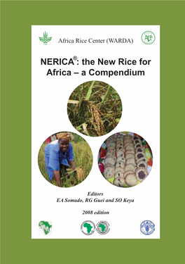 NERICA : the New Rice for Africa