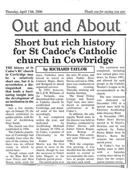 Cadoc's Catholic Church in Cowbridge