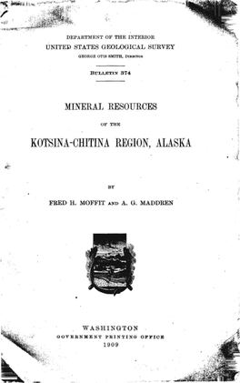 Kotsina-Chpiwa Region, Alaska .: ' .5