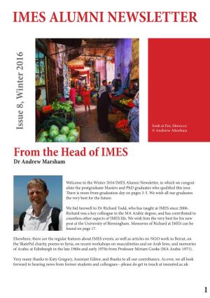 IMES Alumni Newsletter No.8
