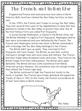 The French and Indian War England and France Both Had Extensive Land Claims in North America