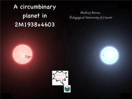 A Circumbinary Planet in 2M1938+4603