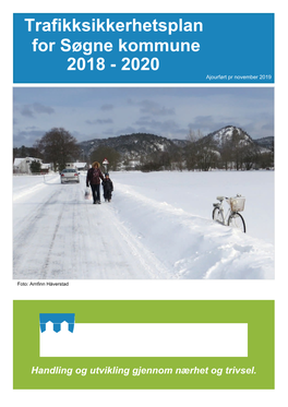 Trafikksikkerhetsplan for Søgne Kommune 2018 - 20