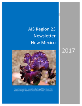 2017 Aisregion23 Newsletter