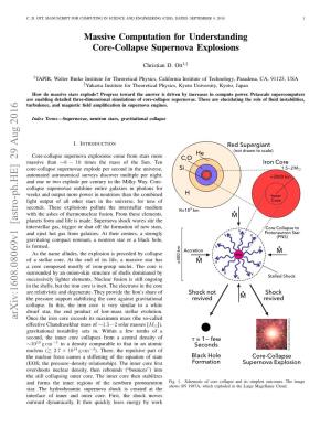 Massive Computation for Understanding Core-Collapse Supernova Explosions