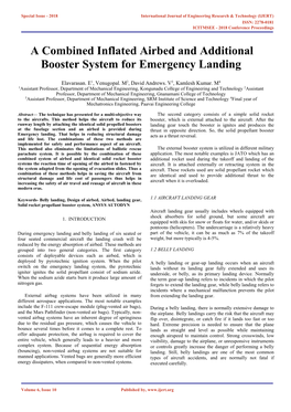 A Combined Inflated Airbed and Additional Booster System