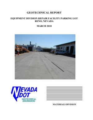 Geotechnical Report