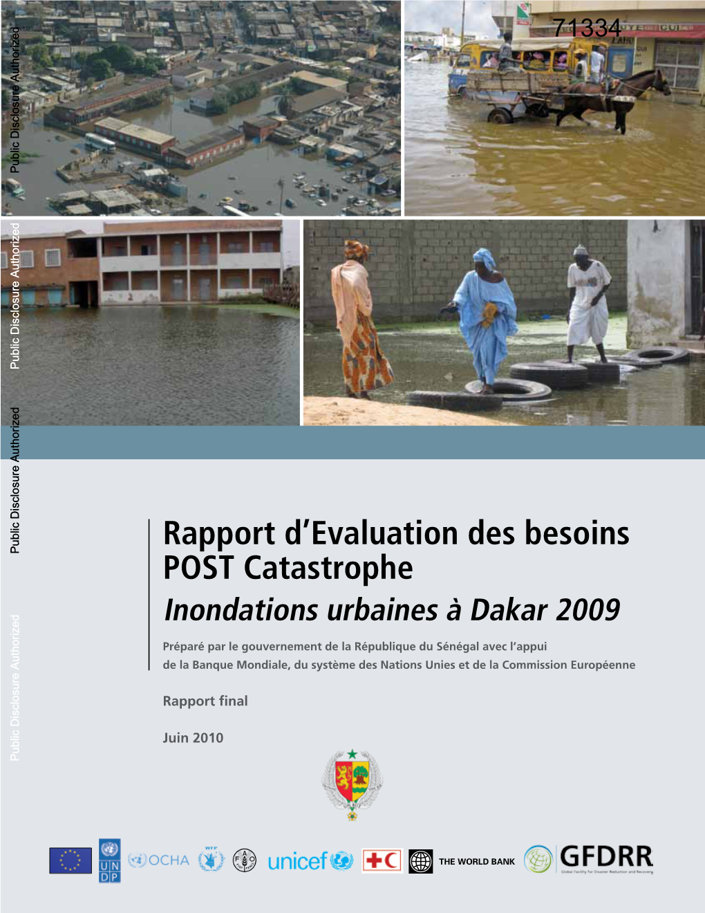 Rapport D'evaluation Des Besoins POST