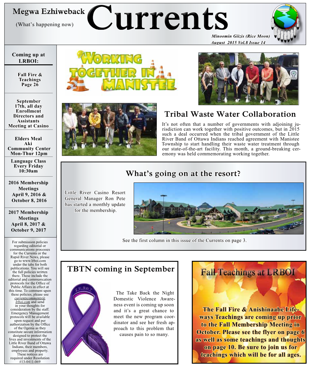 August 2015 Vol.8 Issue 14