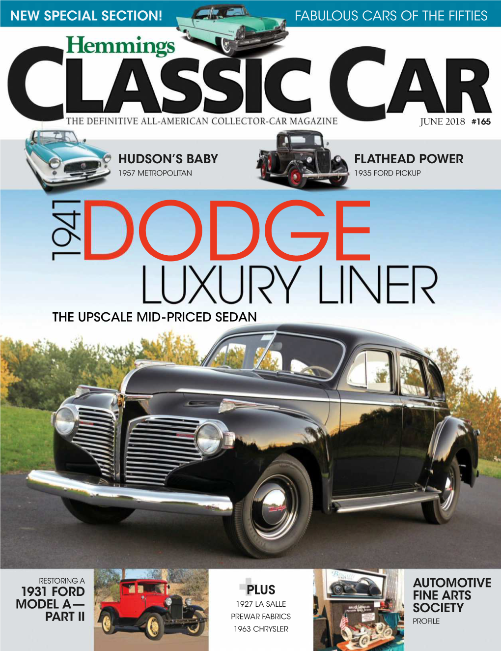 New Special Section! Fabulous Cars of the Fifties