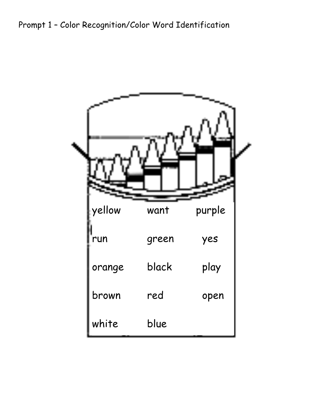 Blending Words Flashcards