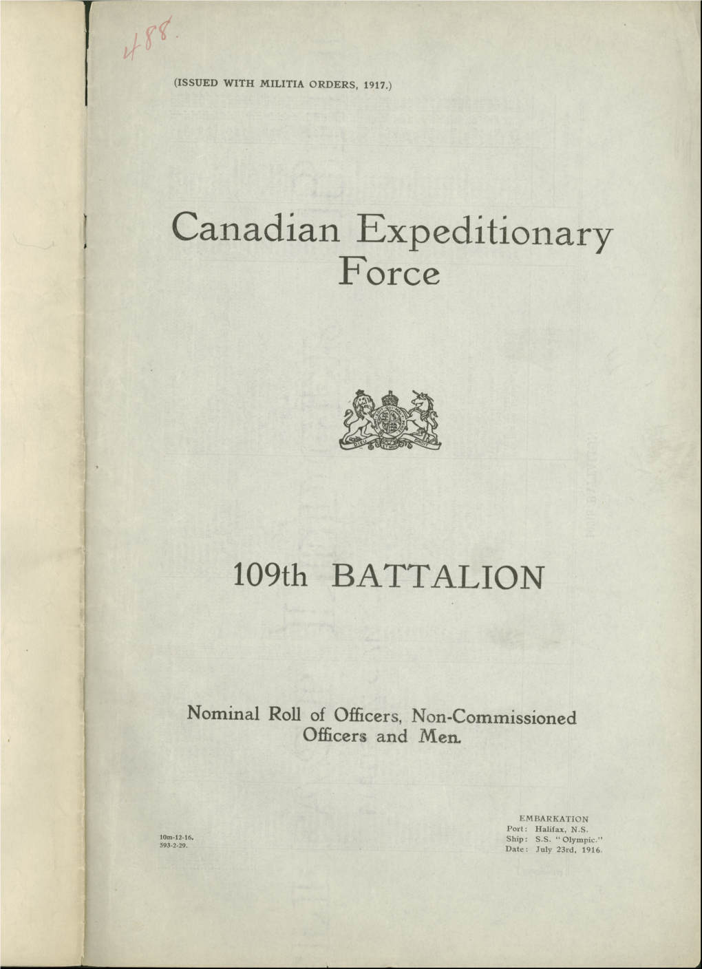 Canadian Expeditionary Force