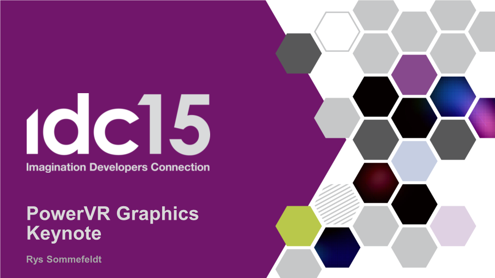 Powervr Graphics Keynote