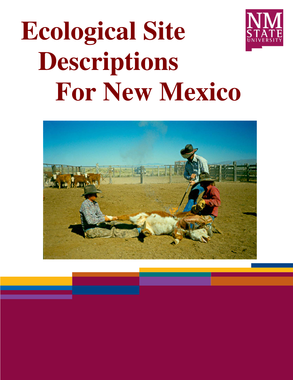 Ecological Site Descriptions for New Mexico