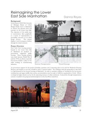 Reimagining the Lower East Side Manhattan Danna Reyes