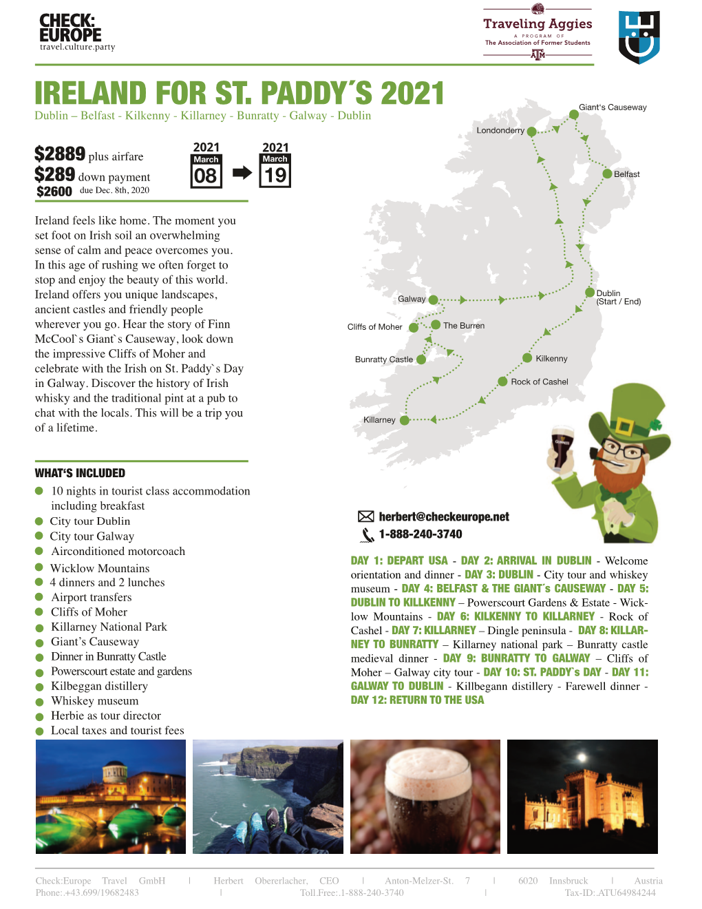 Ireland for St. Paddy´S 2021