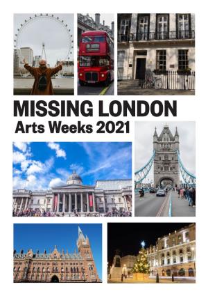 Arts Weeks 2021 MISSING LONDON: a MICRO-ARCHIVE