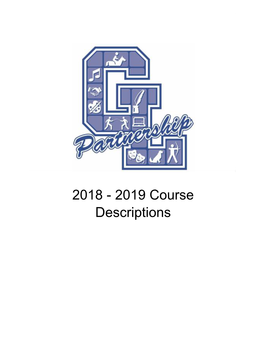 2019 Course Descriptions